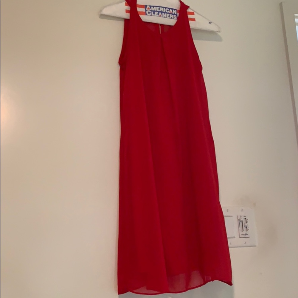Red cute dress